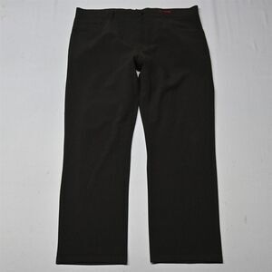 Alberto 38x29 Brown Stone Modern Fit Ceramica 5 Pocket Straight Mens Dress Pants